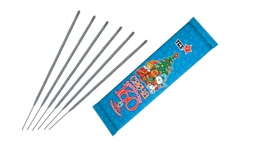  Бенгальские свечи 6 шт 160 мм в пакете  в Алапаевске